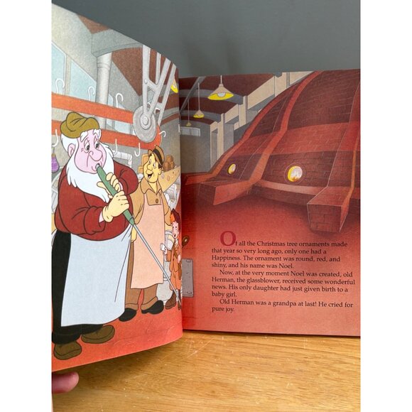 Vintage Little Golden Book "Noel" By Romeo Muller 1993 Reading Pictures - Picture 8 of 8